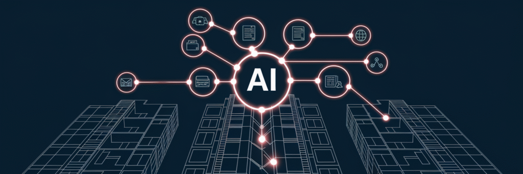 AI connecting multifamily accounting functions.
